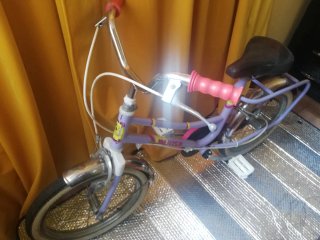 Bicicleta infantil INJUSA morada
