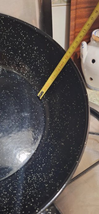 Sartén esmaltada grande 35 cm
