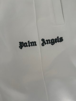 Palm Angels Pantalón Corto Blanco.