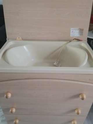 Bañera cambiador bebé