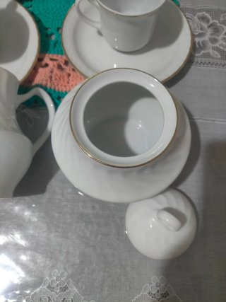 Juego de té/café Irabia porcelana vintage