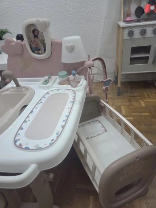 Cambiador y bañera para bebés Smoby