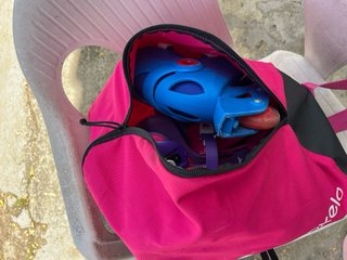 Patines con bolso de trasporte más protecciónes