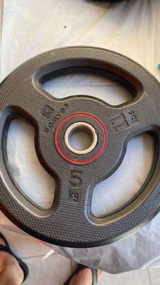 Disco de pesa Domyos 5 kg