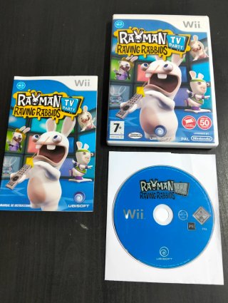 Rayman Raving Rabbids TV Party Wii