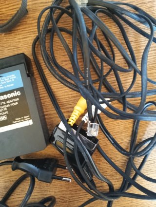 Panasonic G3 VHS Camcorder con Adaptador