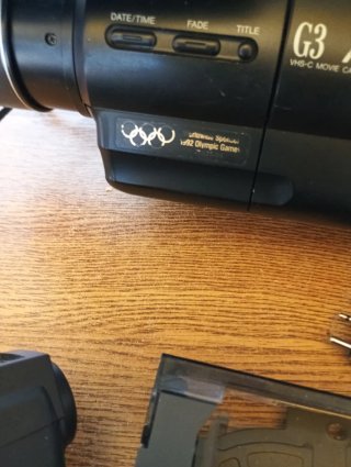 Panasonic G3 VHS Camcorder con Adaptador