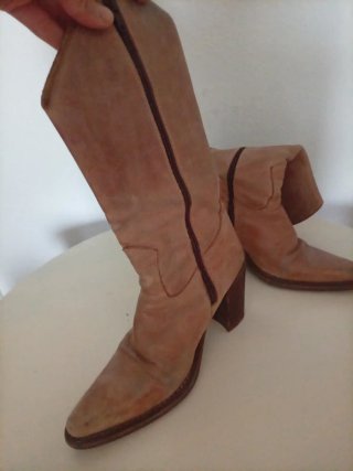 Botas Cowboy Destroy Camel/Marrón