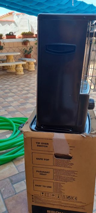 Estufa de parafina Webber R 172 TC