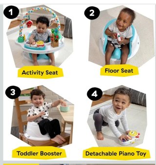 Asiento de actividades para bebé