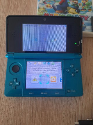 Nintendo 3DS Azul con 3 juegos
