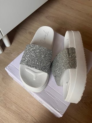 Ciabatte brillanti da donna taglia 39