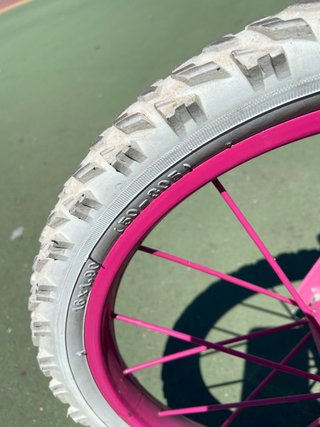 Bicicleta niña 16 rosa unicornios
