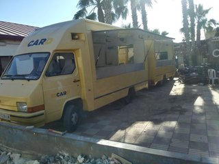 nissan camión food truck