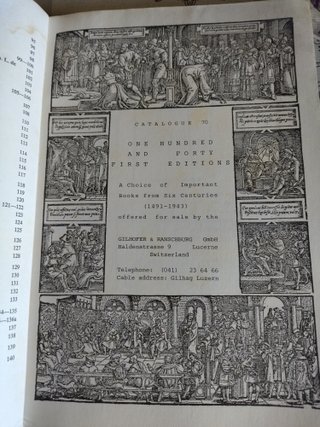 ¡¡JOYA!! Catálogo Ilustrado de Libros Antiguos