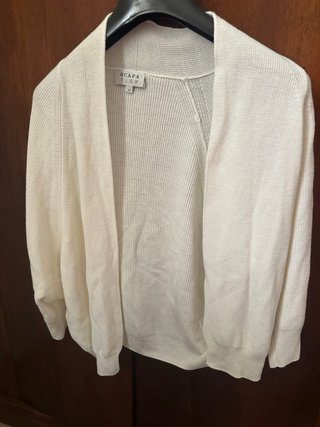 Cardigan corto SCAPA FLOW bianco taglia M