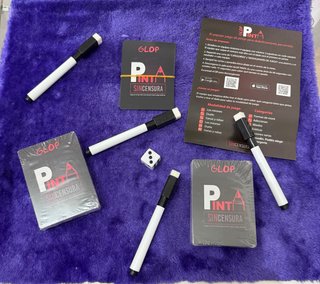 Glop Pinta sin censura Juego de Mesa
