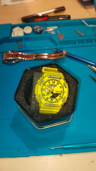 Reloj G-Shock Amarillo