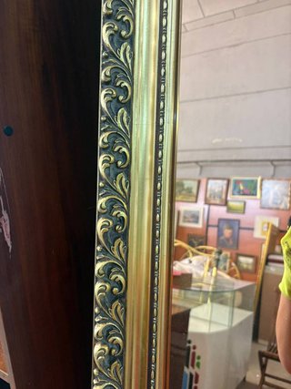 GRAN ESPEJO DORADO AHUMADO