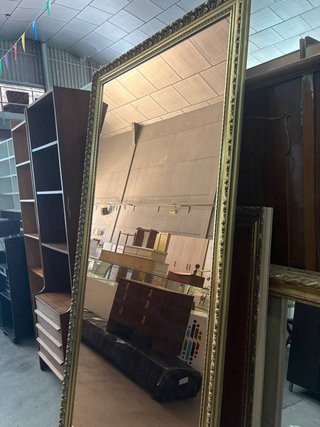 GRAN ESPEJO DORADO AHUMADO