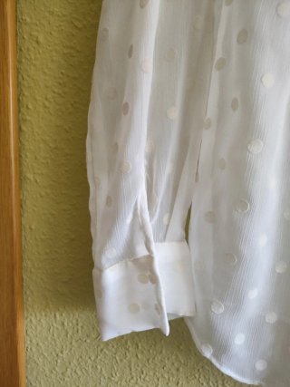 Camisa elegante Stradivarius blanca Talla S