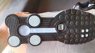 Nike Shox R4 Negro Plata