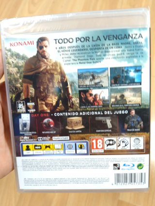 Metal Gear Solid V: The Phantom Pain PS3 Edición D