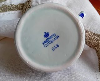 Delfts blauw 646 Holland Vtg Portacandela