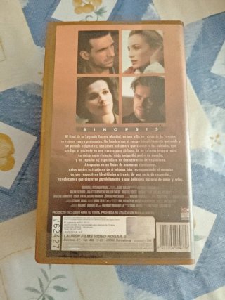 El Paciente Inglés VHS Doble