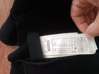 Neopreno mujer negro
