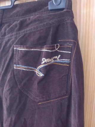 Pantalón Desigual Marrón Talla M/38