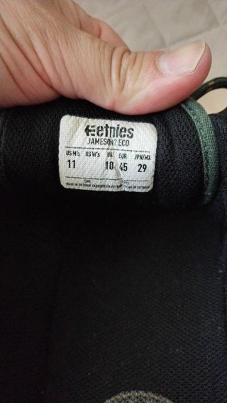 Zapatillas Etnies Verdes y Marrones