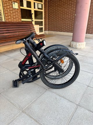 Bicicleta Plegable Tilt 720 Negra edición limitada