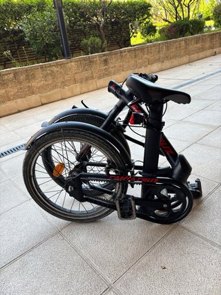 Bicicleta Plegable Tilt 720 Negra edición limitada