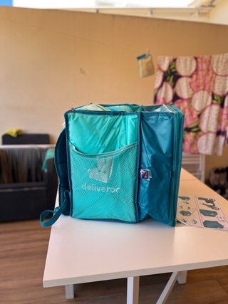 Mochila Deliveroo nueva para repartos