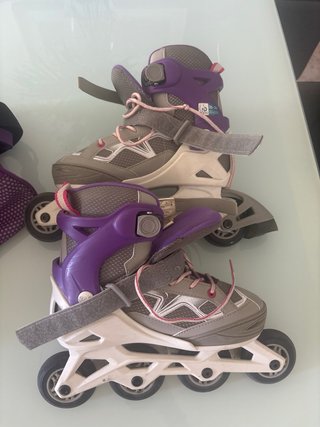 Patines Oxelo Niña/o Talla 35-38 con bolsa a juego