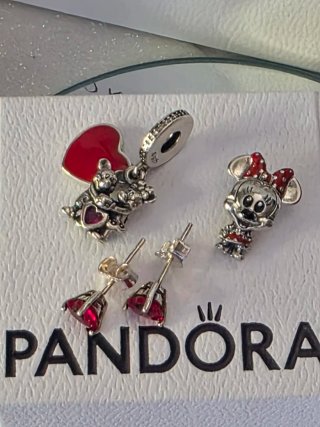 Set Pandora Disney Minnie y Corazón