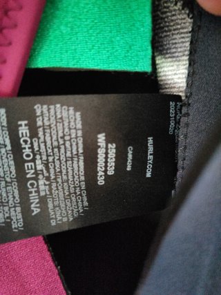Traje neopreno Hurley mujer morado