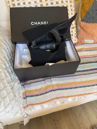 Borsa stile Chanel Kelly Mini in pelle