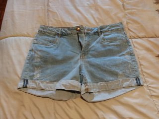 Lote faldas y pantalones cortos vaqueros talla 38