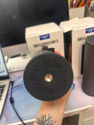 Altavoz UE MEGABOOM 3 Negro (Nuevo/Opción Pack)