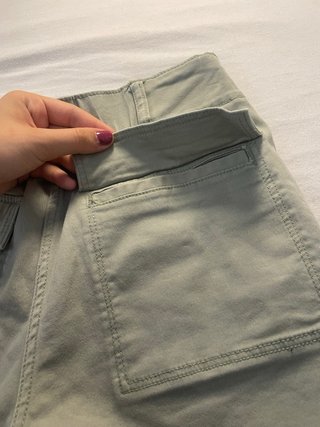 Pantalón corto H&M elástico verde