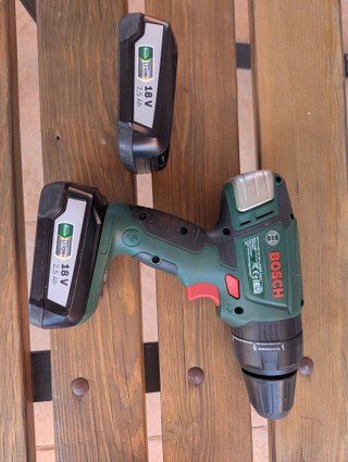 Pack Bosch Bateria: Atornillador + Sierra Circular