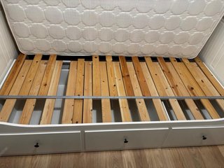 Estructura Diván Cama IKEA HEMNES Blanca