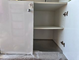 Mueble lavadero/almacenamiento útil.