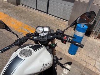 Keeway RKV 125cc Moto Naked Blanca