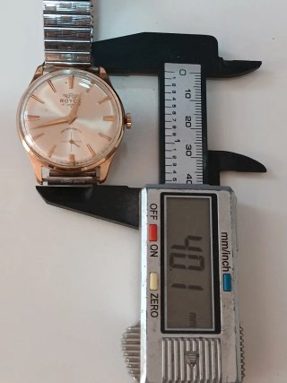 Reloj Royce Cuerda Caballero Vintage Oro/Plata
