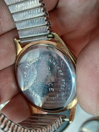 Reloj Royce Cuerda Caballero Vintage Oro/Plata