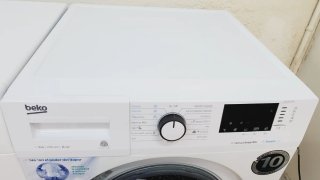 Lavadora Beko con tecnología Steam de 9 kg 1400rpm