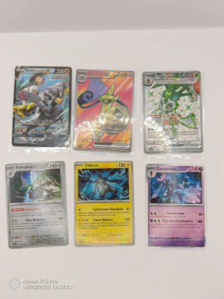 Colección Cartas Pokémon TCG Brecha Paradójica